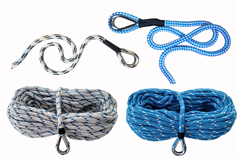 Anchor mooring ropes