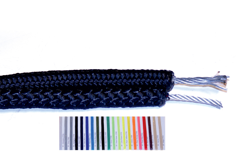 BRAIDED LINES POLYESTER WITH WIRE ROPE